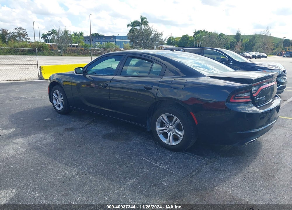2022 DODGE CHARGER SXT RWD VIN: 2C3CDXBG3NH129345