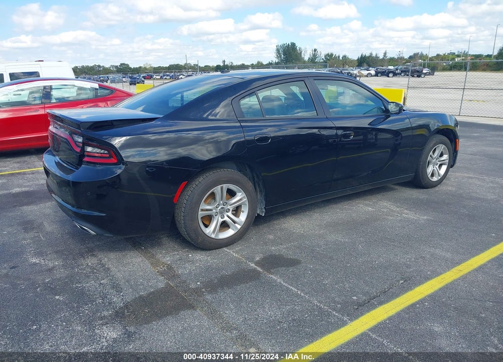 2022 DODGE CHARGER SXT RWD VIN: 2C3CDXBG3NH129345