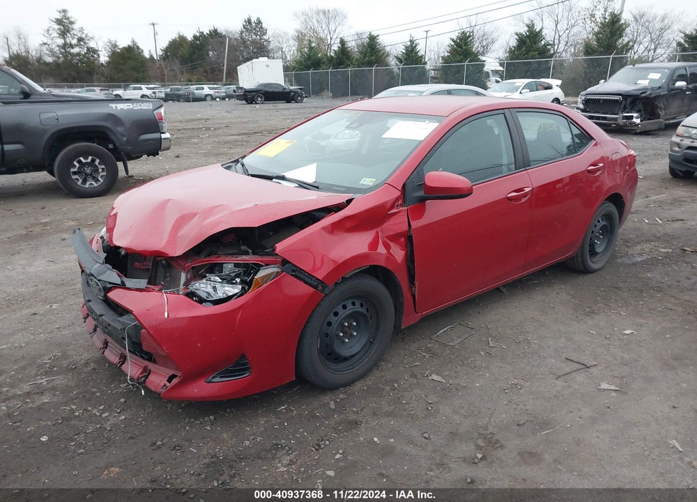 2017 TOYOTA COROLLA LE VIN: 2T1BURHE5HC766650