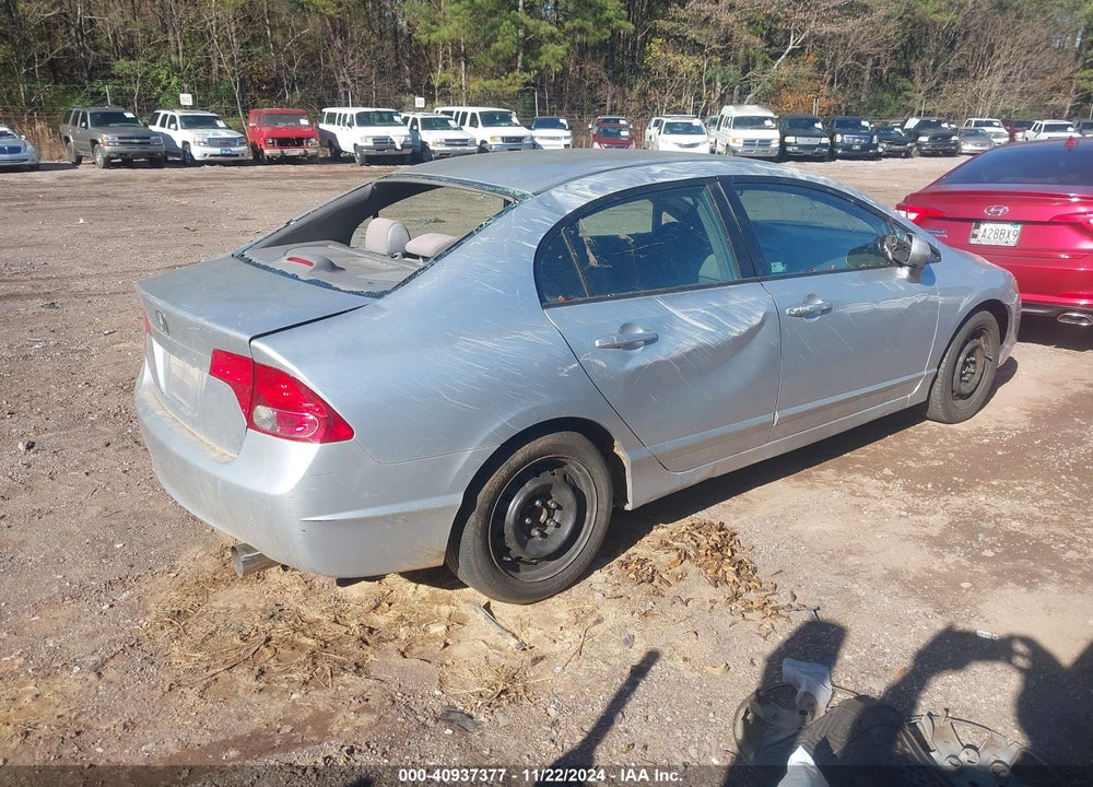 2007 HONDA CIVIC VIN: 1HGFA15587L102304