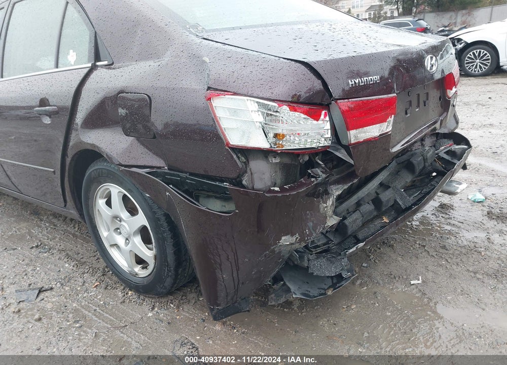 2006 HYUNDAI SONATA GLS V6/LX V6 VIN: 5NPEU46F76H083872