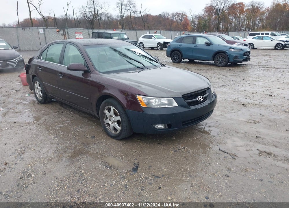 2006 HYUNDAI SONATA GLS V6/LX V6 VIN: 5NPEU46F76H083872