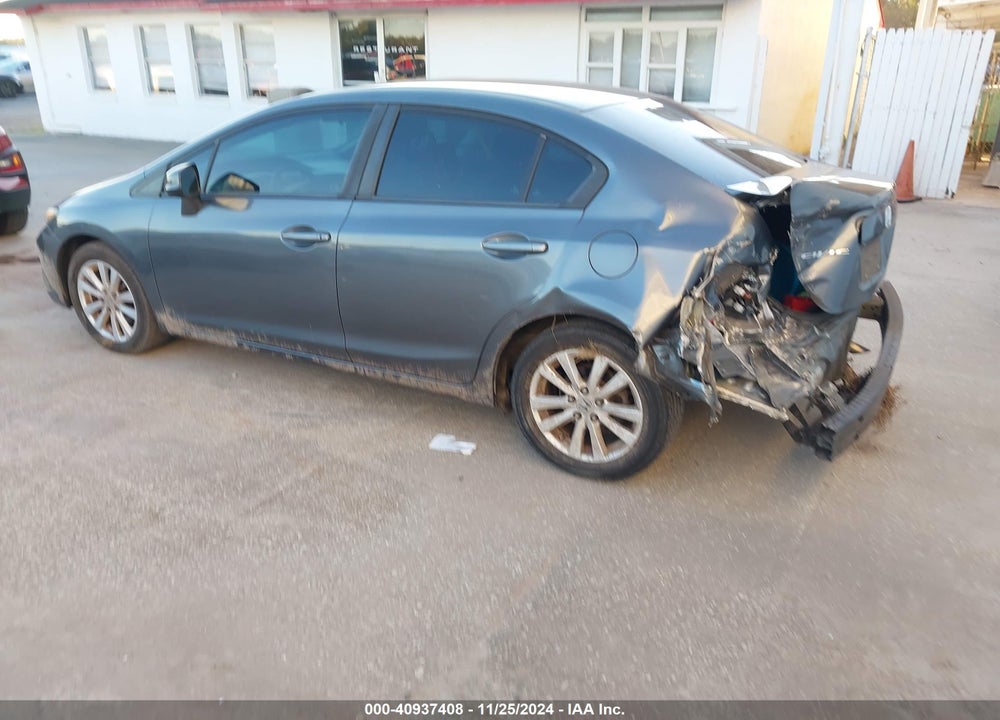 2012 HONDA CIVIC EX VIN: 19XFB2F83CE061366