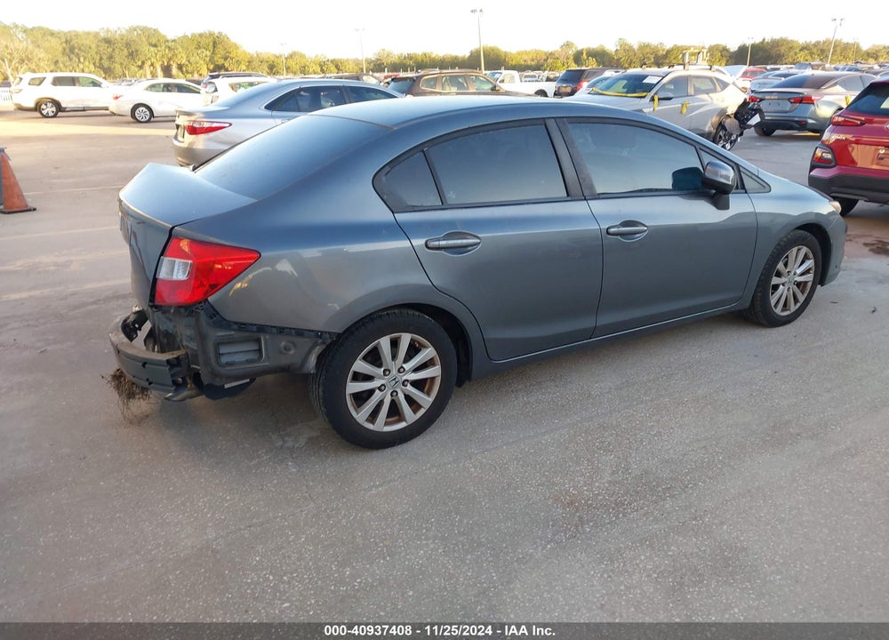 2012 HONDA CIVIC EX VIN: 19XFB2F83CE061366