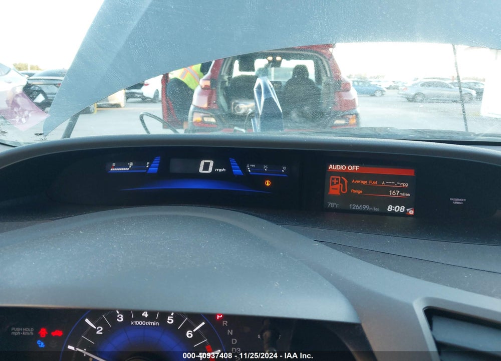 2012 HONDA CIVIC EX VIN: 19XFB2F83CE061366