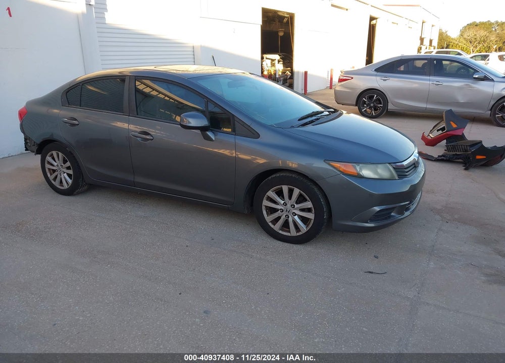 2012 HONDA CIVIC EX VIN: 19XFB2F83CE061366
