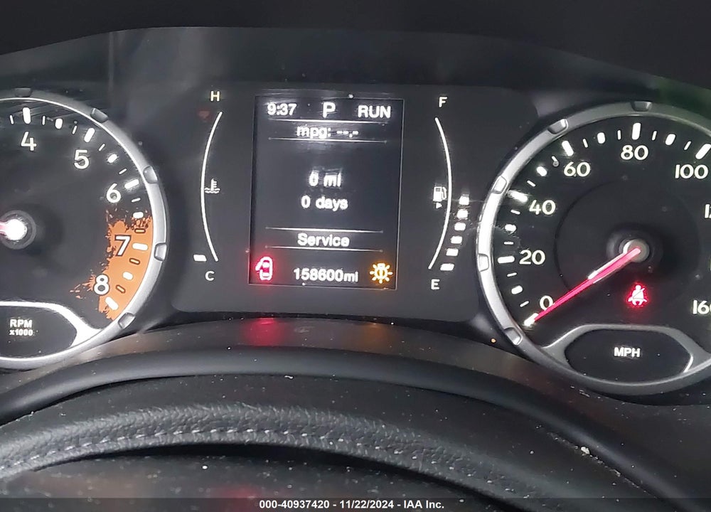 2015 JEEP RENEGADE LATITUDE VIN: ZACCJBBT1FPB83599