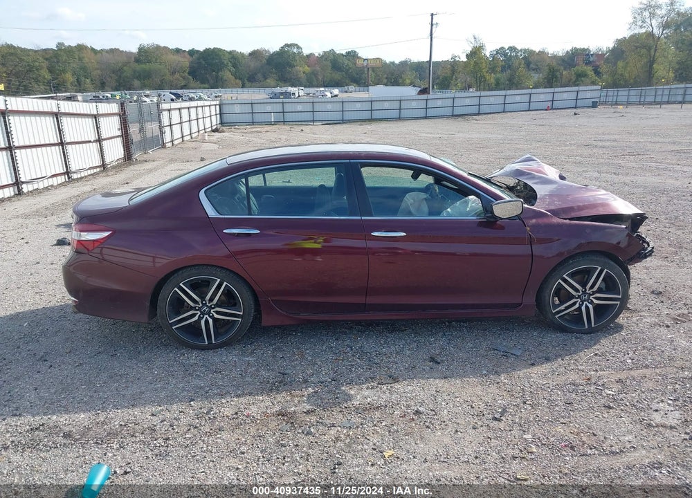 2017 HONDA ACCORD SPORT VIN: 1HGCR2F52HA241499