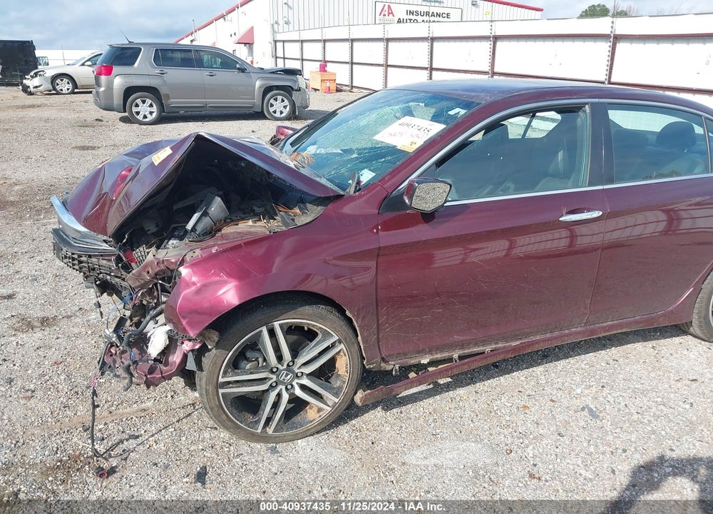 2017 HONDA ACCORD SPORT VIN: 1HGCR2F52HA241499