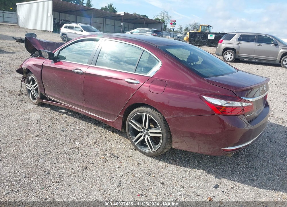 2017 HONDA ACCORD SPORT VIN: 1HGCR2F52HA241499