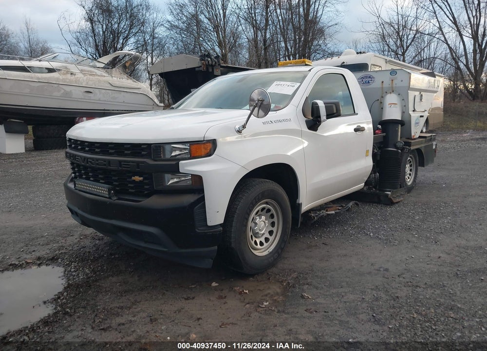 2019 CHEVROLET SILVERADO 1500 WORK TRUCK VIN: 3GCNWAEH3KG207702