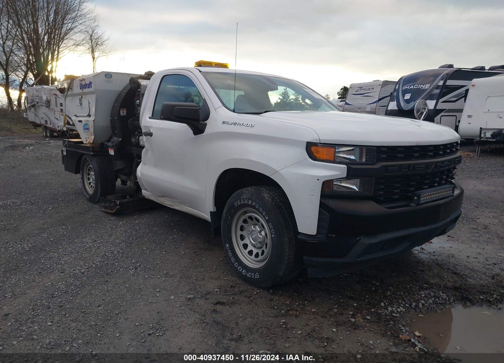 2019 CHEVROLET SILVERADO 1500 WORK TRUCK VIN: 3GCNWAEH3KG207702
