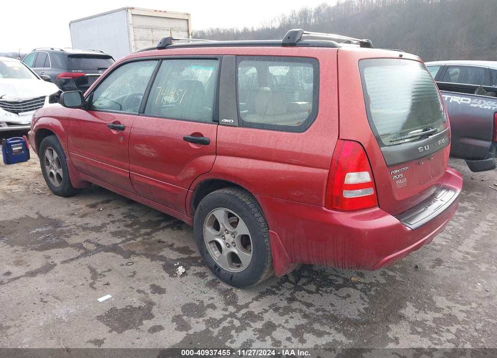 2004 SUBARU FORESTER 2.5XS VIN: JF1SG65684H741451