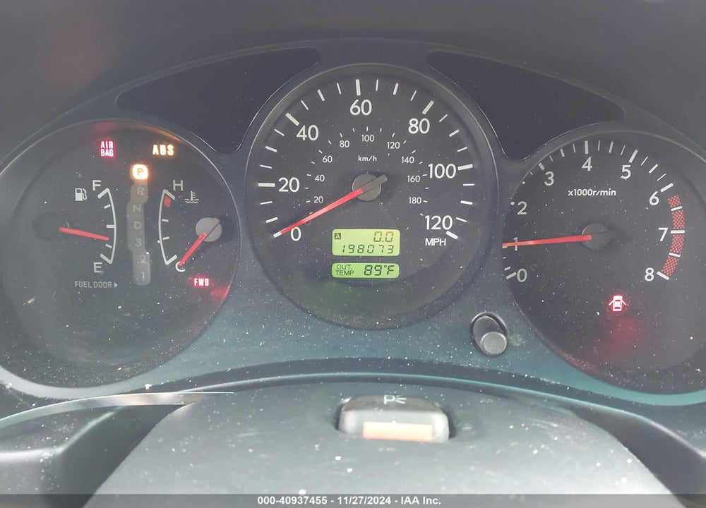 2004 SUBARU FORESTER 2.5XS VIN: JF1SG65684H741451