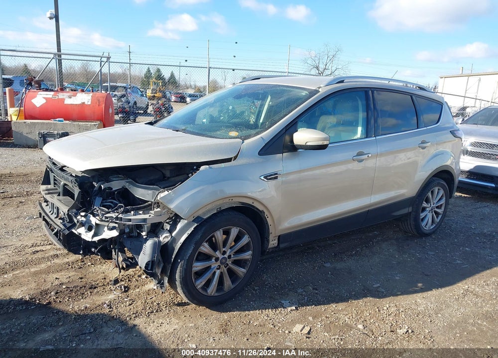 2017 FORD ESCAPE TITANIUM VIN: 1FMCU9JD6HUB59404