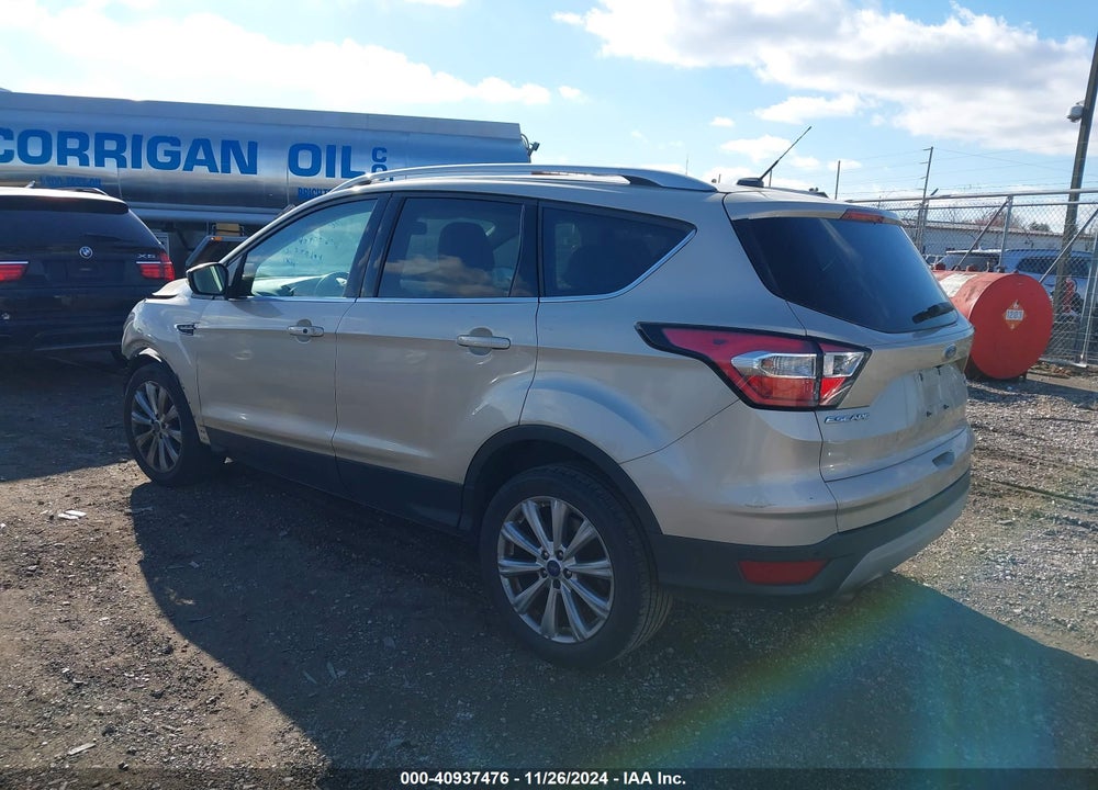 2017 FORD ESCAPE TITANIUM VIN: 1FMCU9JD6HUB59404