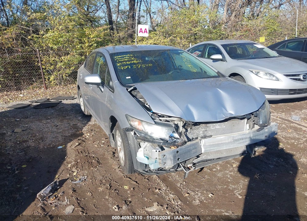 2015 HONDA CIVIC LX VIN: 19XFB2F58FE236754