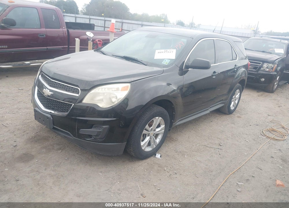 2012 CHEVROLET EQUINOX LS VIN: 2GNALBEK5C1134844
