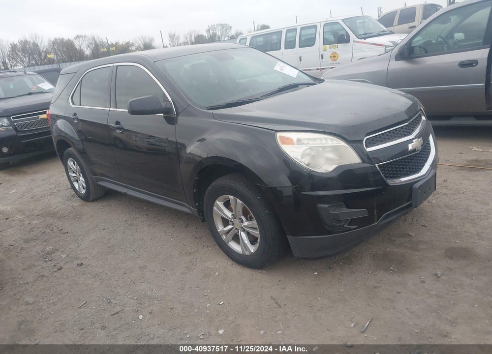 2012 CHEVROLET EQUINOX LS VIN: 2GNALBEK5C1134844