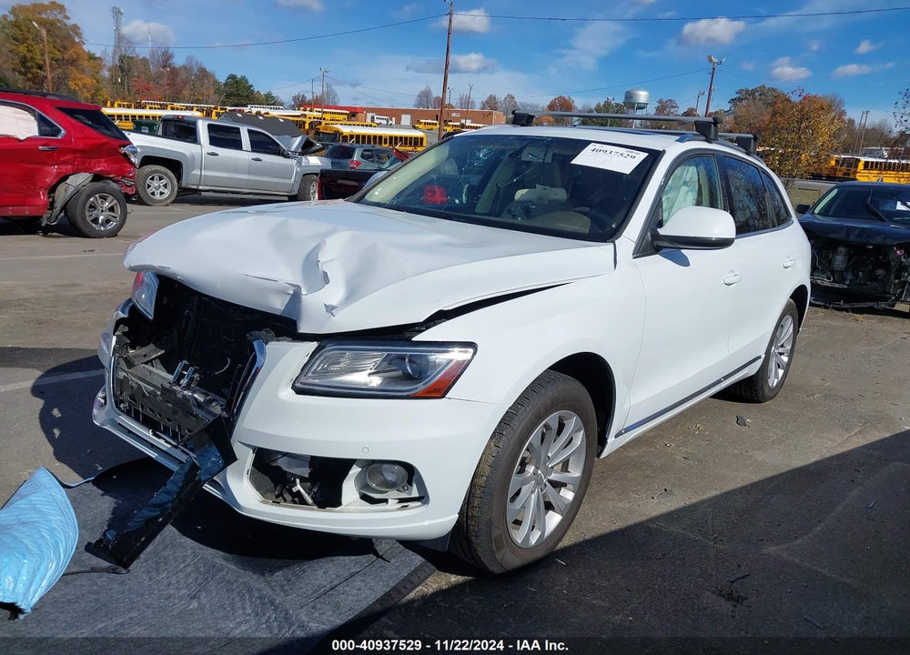 2014 AUDI Q5 2.0T PREMIUM VIN: WA1LFAFP0EA088792