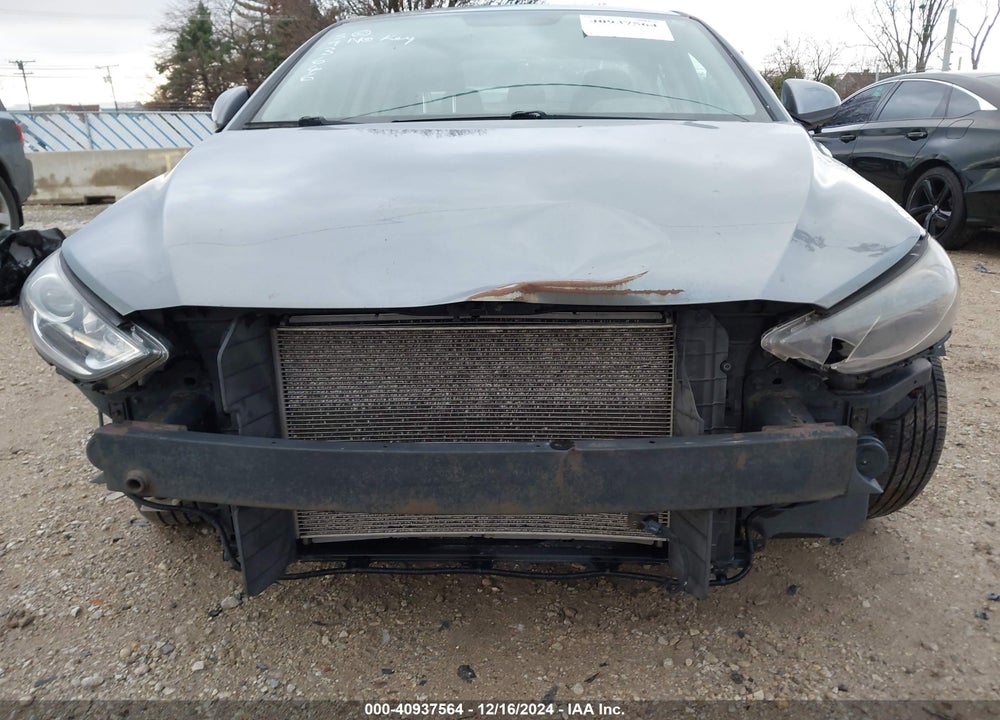 2017 HYUNDAI ELANTRA SE VIN: KMHD74LF9HU393646
