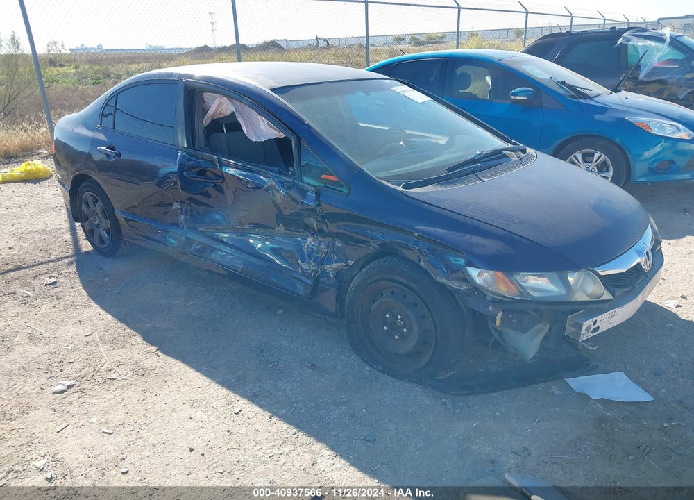 2010 HONDA CIVIC LX VIN: 2HGFA1F57AH573041