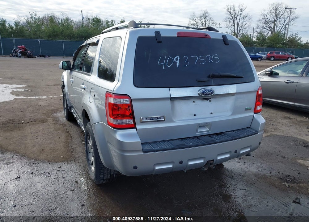 2012 FORD ESCAPE LIMITED VIN: 1FMCU9EG1CKC04466