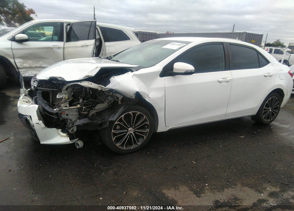 2014 TOYOTA COROLLA S PLUS VIN: 5YFBURHE6EP089832
