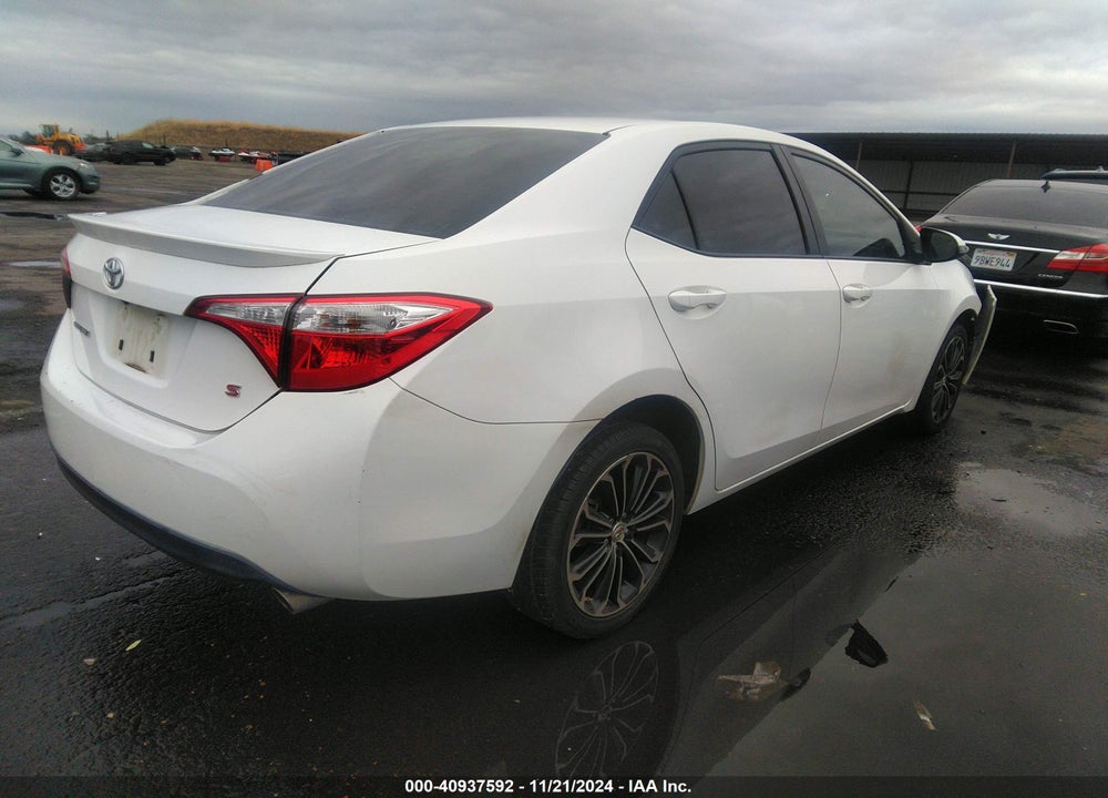 2014 TOYOTA COROLLA S PLUS VIN: 5YFBURHE6EP089832