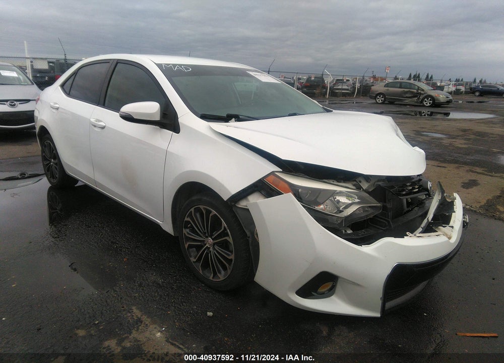 2014 TOYOTA COROLLA S PLUS VIN: 5YFBURHE6EP089832