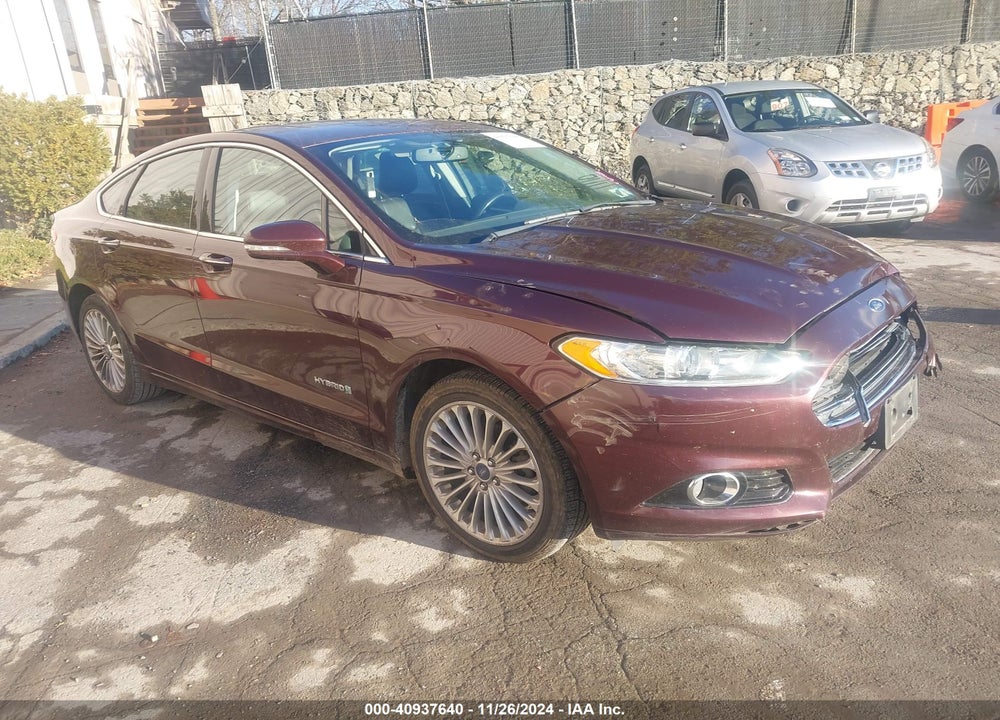 2013 FORD FUSION HYBRID TITANIUM VIN: 3FA6P0RU8DR316141