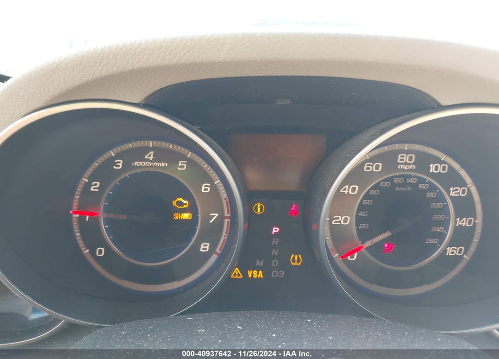 2008 ACURA MDX VIN: 2HNYD28248H531406