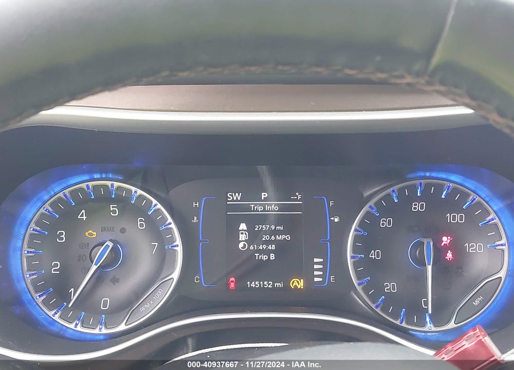 2019 CHRYSLER PACIFICA TOURING L VIN: 2C4RC1BG3KR650044