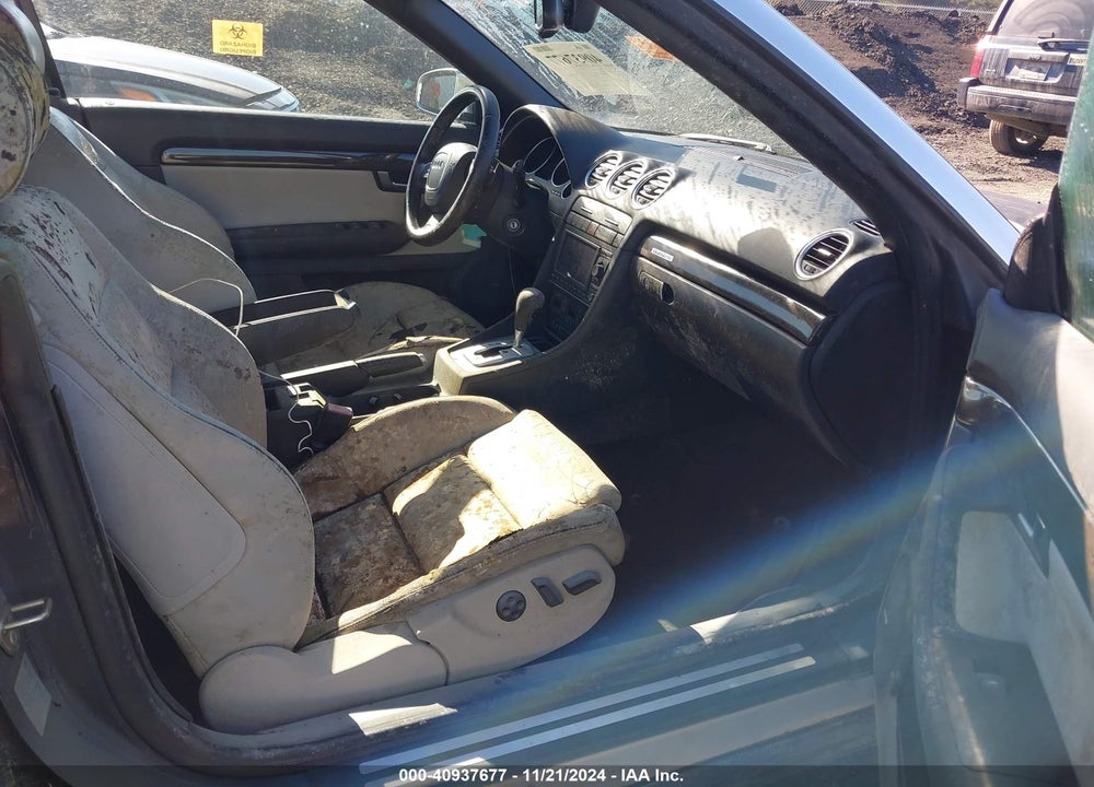 2007 AUDI S4 VIN: WUARL48H47K900742