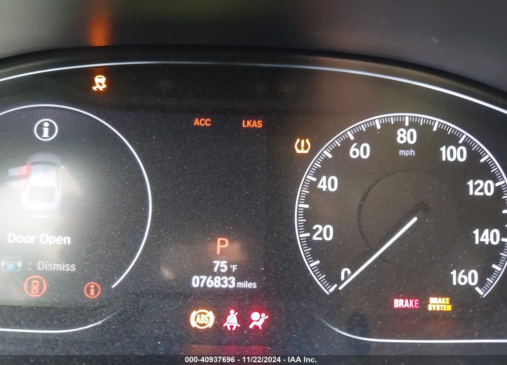 2020 HONDA ACCORD VIN: 1HGCV2F3XLA005380