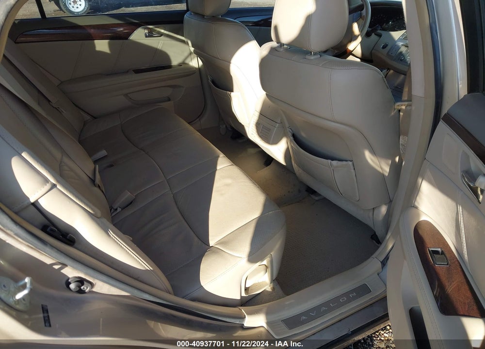 2008 TOYOTA AVALON VIN: 4T1BK36B48U256400