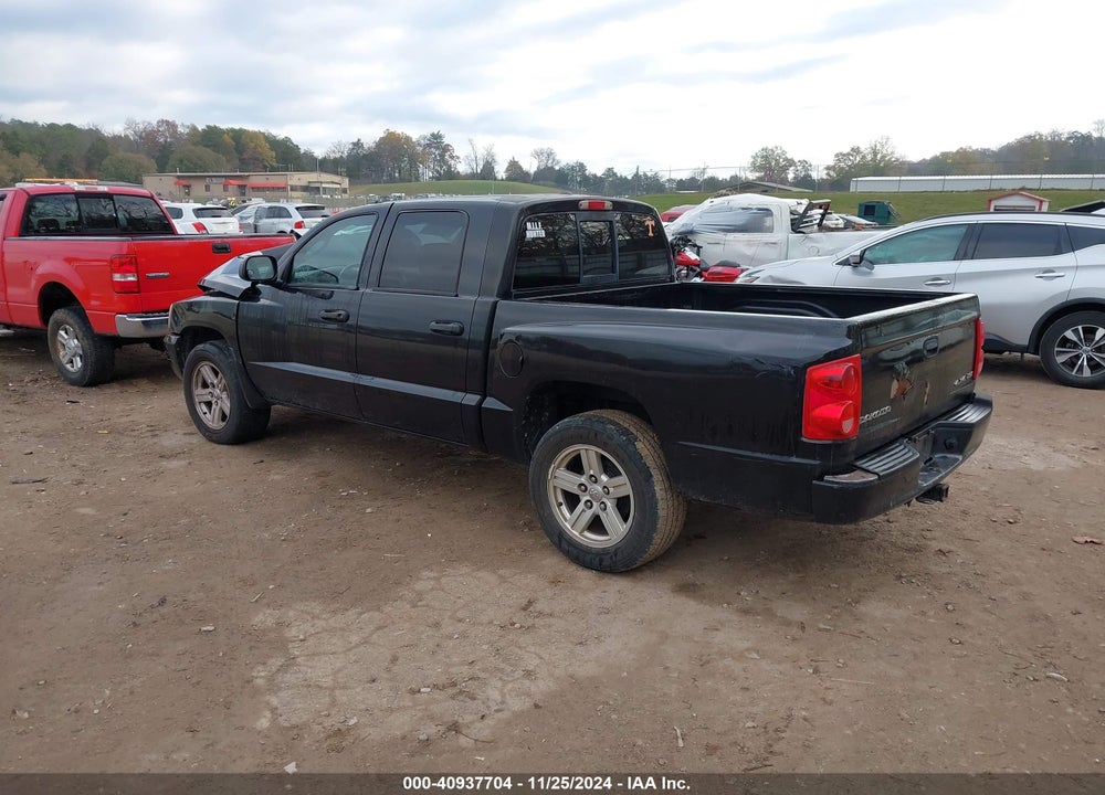 2007 DODGE DAKOTA SLT VIN: 1D7HW48K47S263515