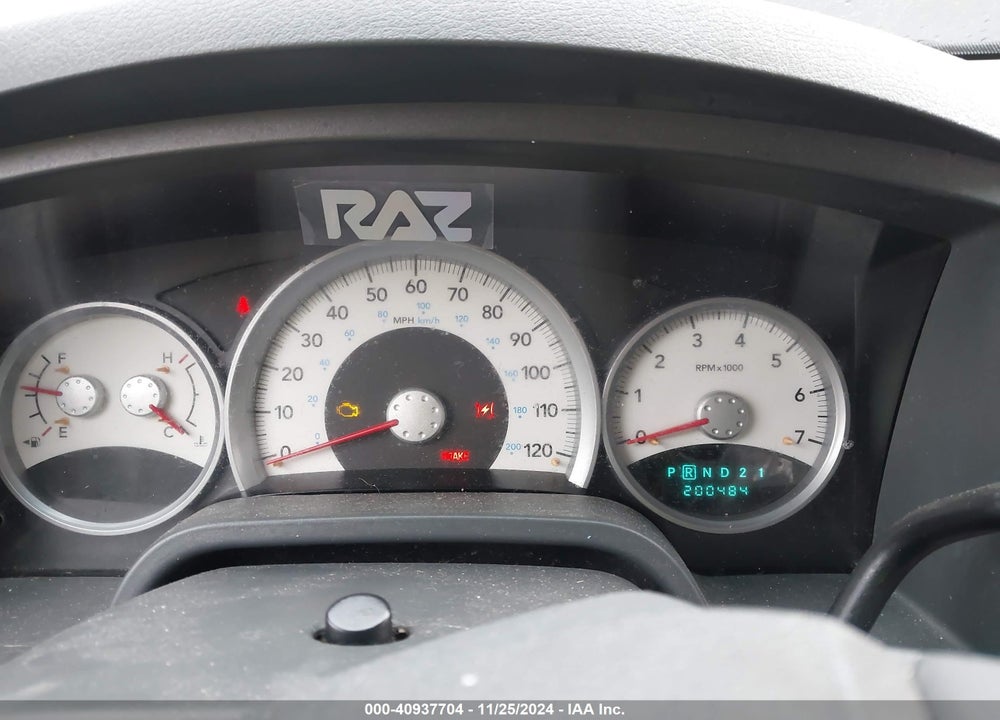 2007 DODGE DAKOTA SLT VIN: 1D7HW48K47S263515