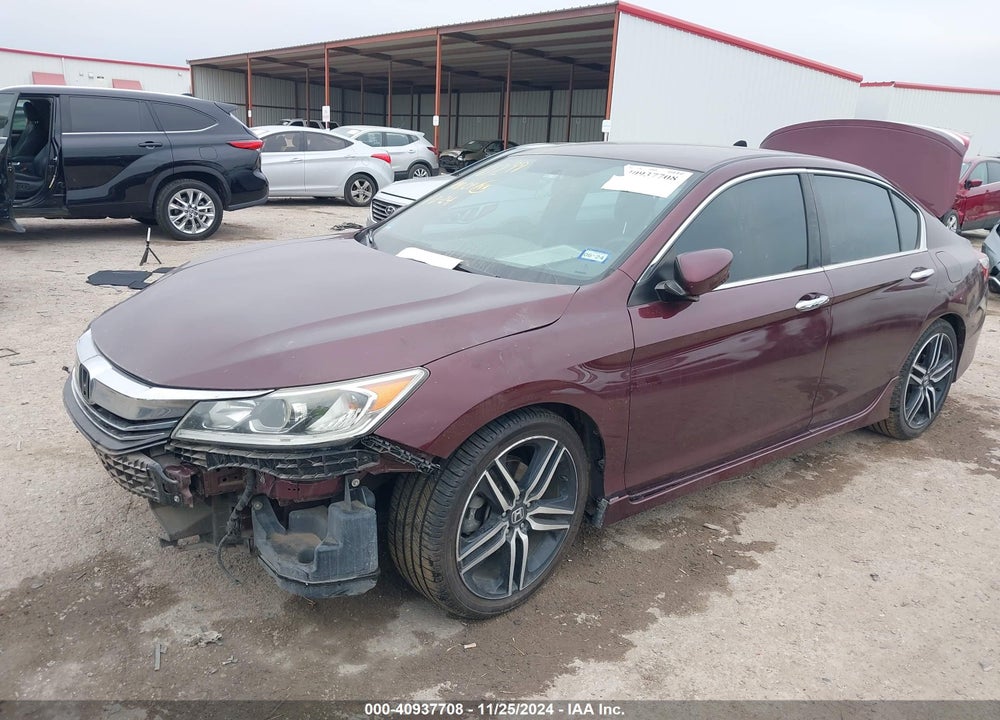2017 HONDA ACCORD SPORT VIN: 1HGCR2F50HA133513