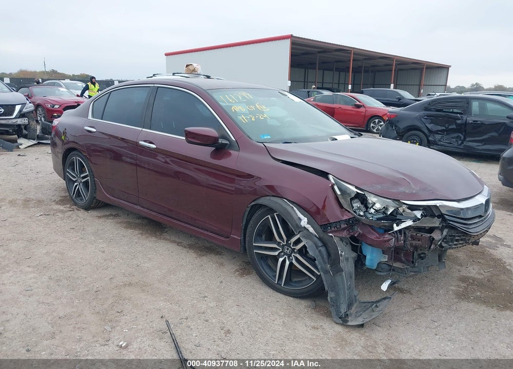 2017 HONDA ACCORD SPORT VIN: 1HGCR2F50HA133513