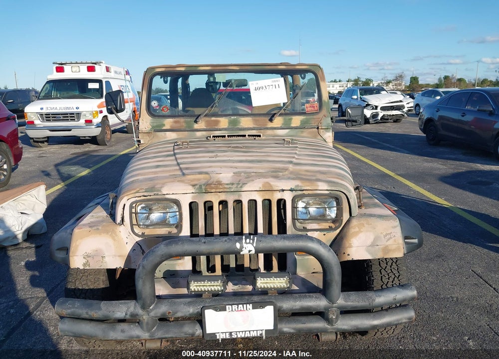1995 JEEP WRANGLER / YJ S/RIO GRANDE VIN: 1J4FY19P0SP247578
