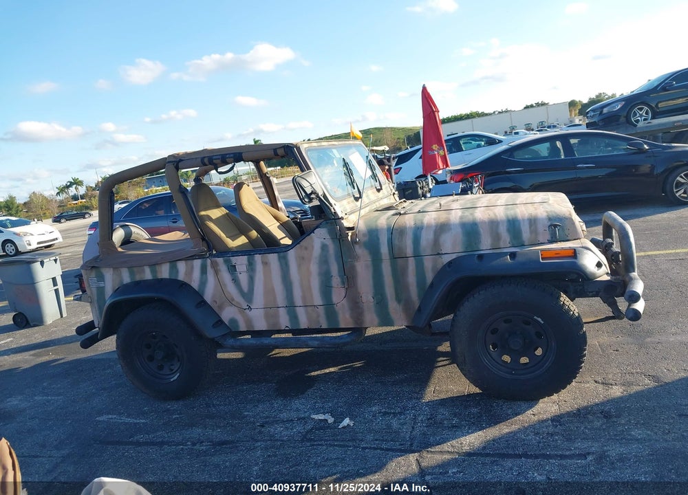 1995 JEEP WRANGLER / YJ S/RIO GRANDE VIN: 1J4FY19P0SP247578