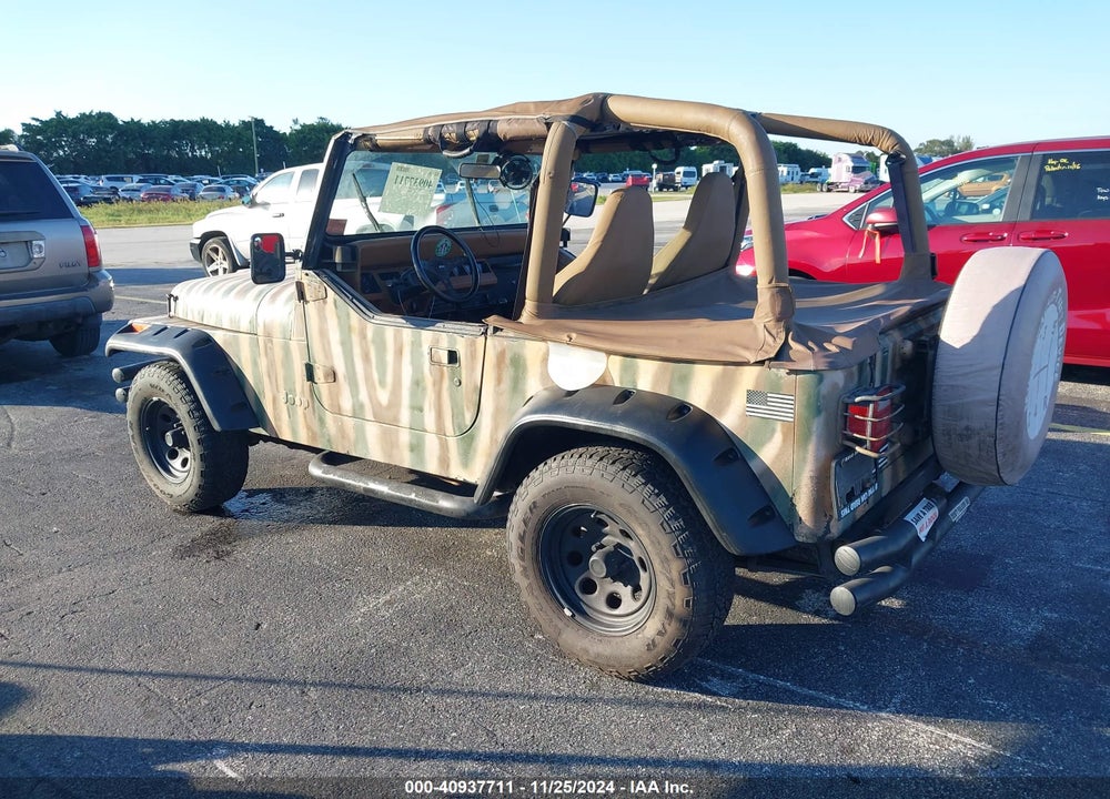 1995 JEEP WRANGLER / YJ S/RIO GRANDE VIN: 1J4FY19P0SP247578