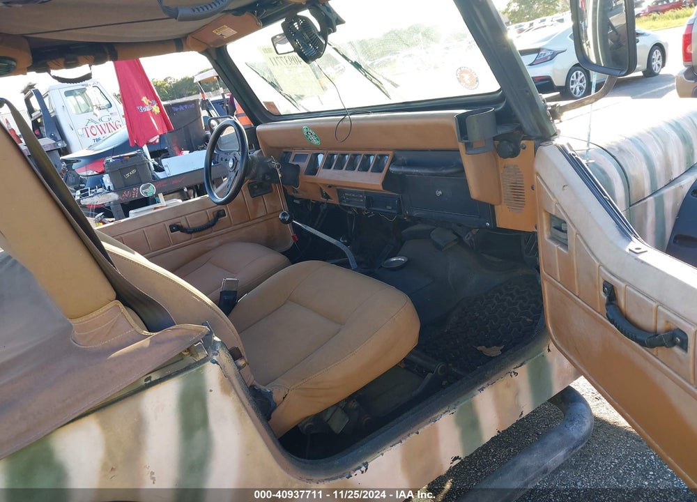 1995 JEEP WRANGLER / YJ S/RIO GRANDE VIN: 1J4FY19P0SP247578