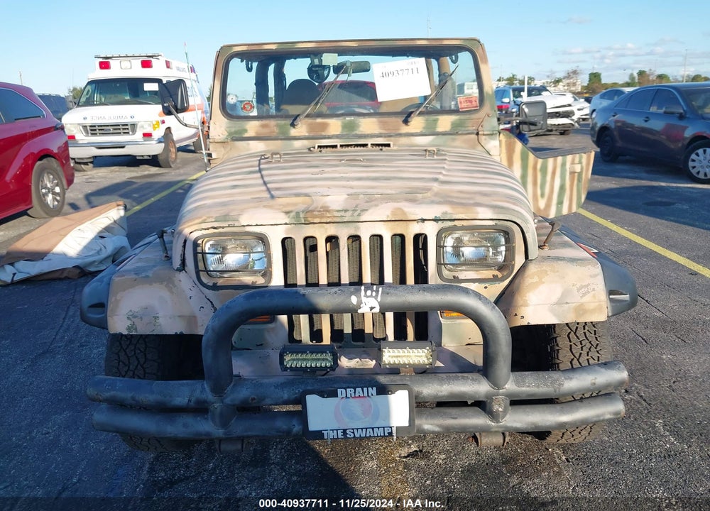 1995 JEEP WRANGLER / YJ S/RIO GRANDE VIN: 1J4FY19P0SP247578