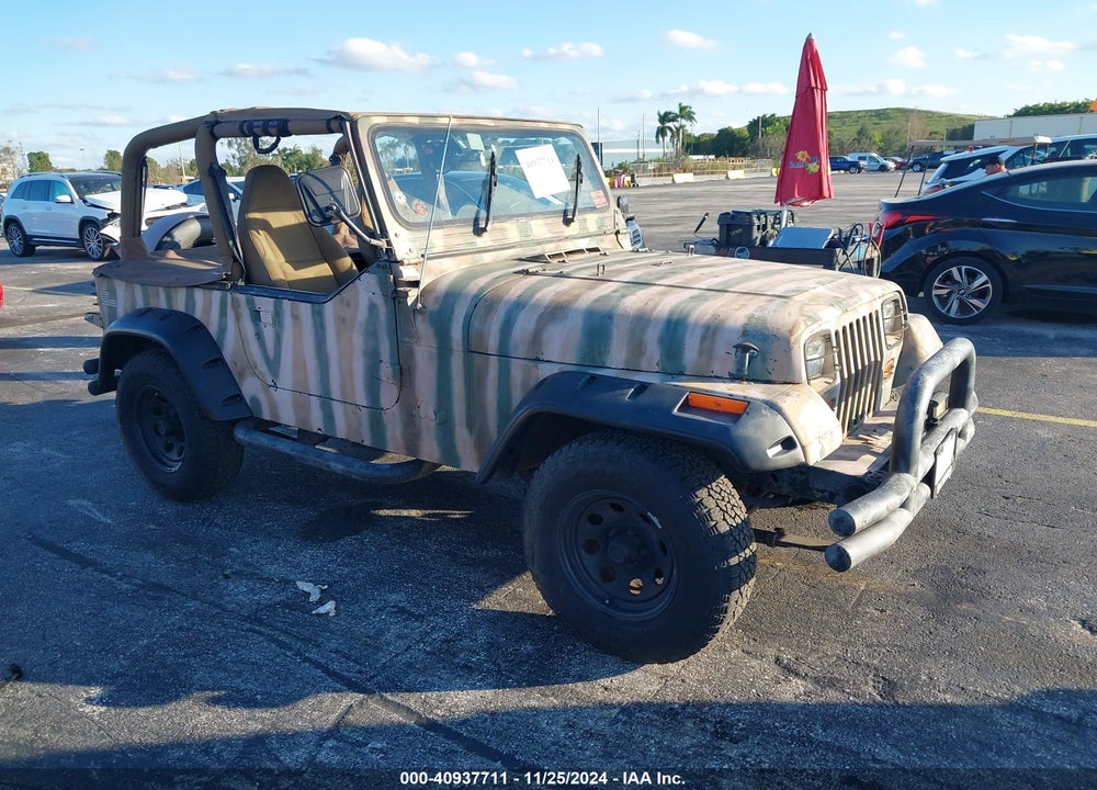 1995 JEEP WRANGLER / YJ S/RIO GRANDE VIN: 1J4FY19P0SP247578