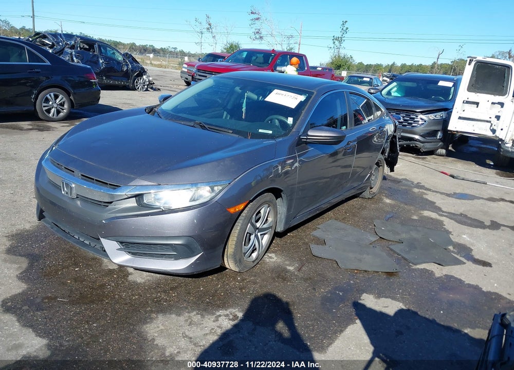 2018 HONDA CIVIC VIN: 2HGFC2F56JH602884
