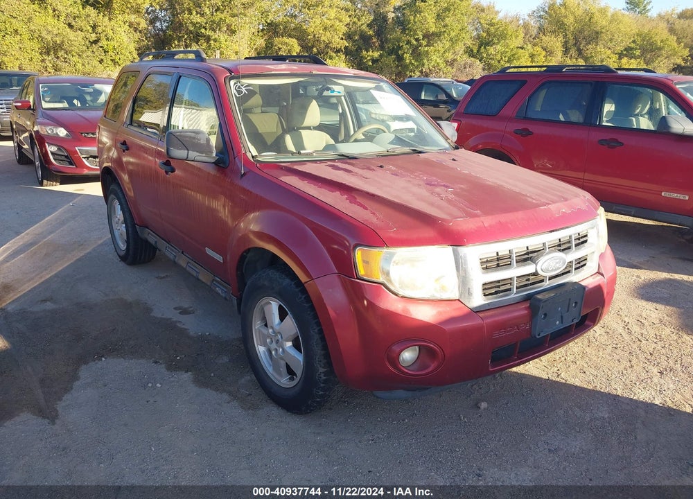 2008 FORD ESCAPE XLT VIN: 1FMCU03Z38KC80326