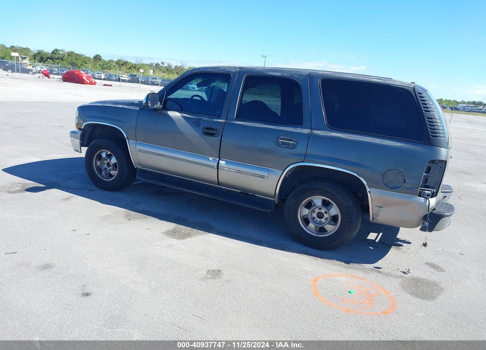 2000 CHEVROLET TAHOE ALL NEW LS VIN: 1GNEK13T5YJ121616