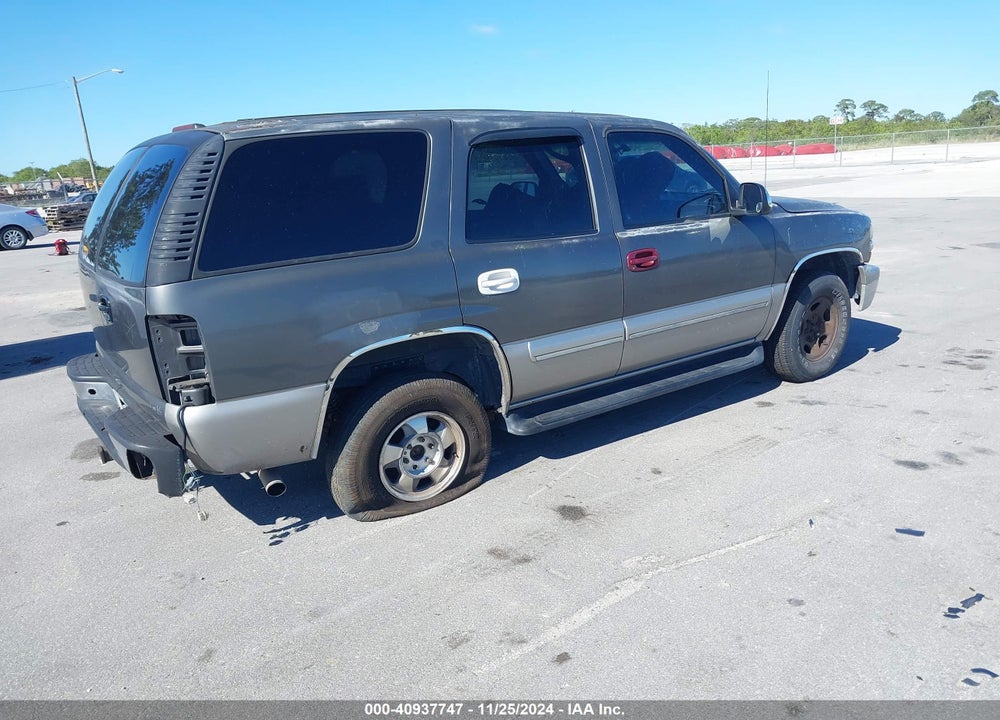 2000 CHEVROLET TAHOE ALL NEW LS VIN: 1GNEK13T5YJ121616